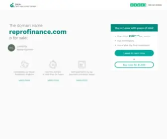Reprofinance.com(Reprofinance) Screenshot