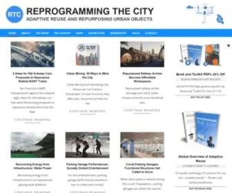 Reprogrammingthecity.com(REPROGRAMMING THE CITY) Screenshot