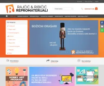 Repromaterijali.com(Rajčić & Ribičić d.o.o) Screenshot