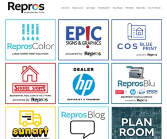 Reprosinc.com Screenshot