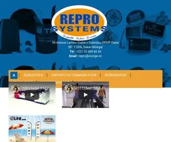 Reprosystems.sn(REPRO SYSTEM) Screenshot