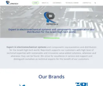 Reprotech.co.il(reProTech) Screenshot