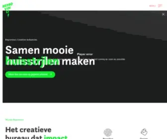 Reprovinci.nl(CREATIVE INDUSTRIES) Screenshot