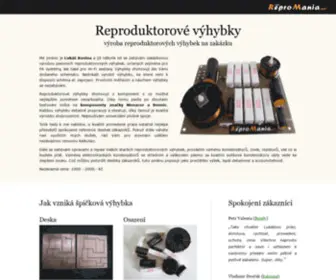 Reprovyhybky.cz(Reproduktorové) Screenshot