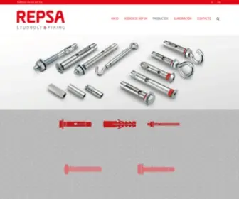 Repsafix.com(Studbolt & Fixing) Screenshot