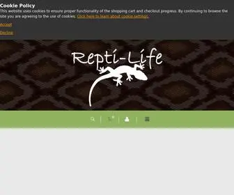 Repti-Life.co.uk(Default Description) Screenshot