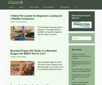 Reptile.guide(Your Guide to Pet Reptiles for Beginners) Screenshot