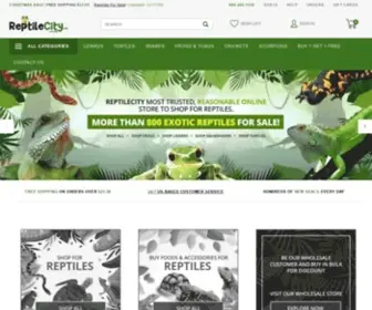 Reptilecity.com(All Things Reptiles) Screenshot