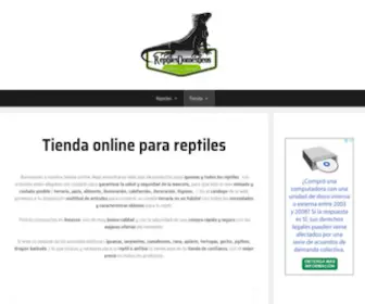 Reptiles-Domesticos.com(Los productos al MEJOR precio) Screenshot