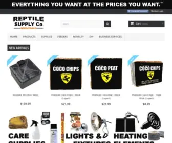 Reptilesupplyco.com(Reptile Supply Company) Screenshot