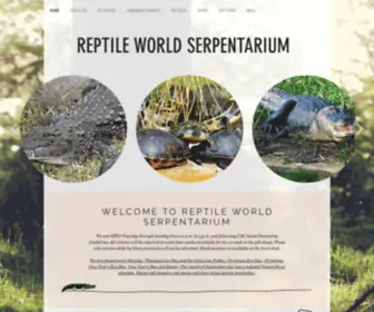 ReptileWorldserpentarium.net(Serpentarium) Screenshot