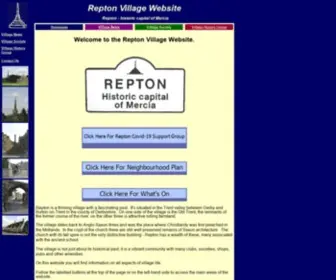 Reptonvillage.org.uk(Repton Village Website) Screenshot