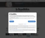 Repubblica.it Screenshot