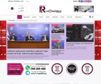 Republica.com.uy(Diario La Republica) Screenshot