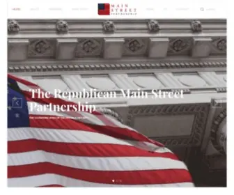 Republicanmainstreet.org(The Governing Wing of the Republican Party) Screenshot