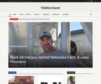 Republicannonpareil.com(The Republican Nonpareil) Screenshot