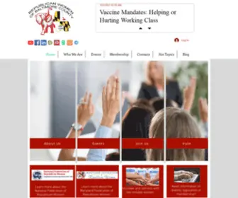 Republicanwomenbc.com(Republican Women of Baltimore County) Screenshot