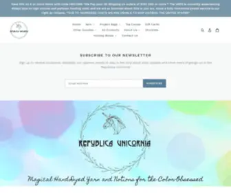 Republicaunicornia.com(The Republica Unicornia) Screenshot