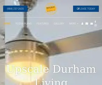 RepublicFlats.com(Durham Apartments) Screenshot