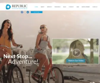 Republichr.com(Republic Health Resources) Screenshot