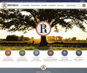 Republicmo.com(Republic, MO) Screenshot