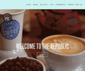 Republicofpie.com(Republic of pie) Screenshot