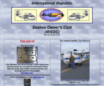 Republicseabee.com(International Republic Seabee Website) Screenshot