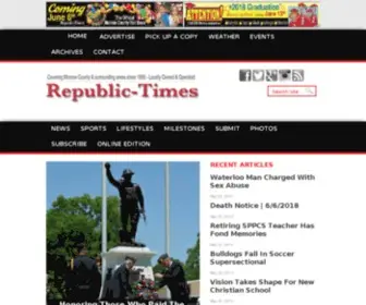 Republictimes.net(Republic-Times) Screenshot