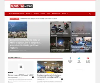 Republikanews.ro(Stiri republika NEWS) Screenshot