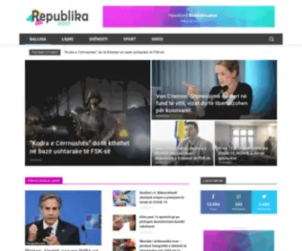 Republikapost.com(Republika Post) Screenshot