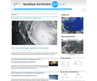 Republique-Dominicaine-Live.com(RÉPUBLIQUE DOMINICAINE LIVE) Screenshot