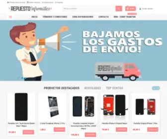 Repuestoinformatico.com(▷) Screenshot