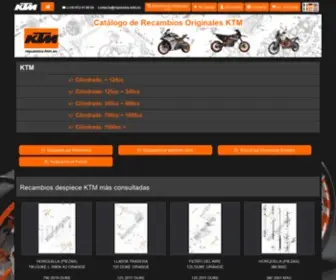 Repuestos-KTM.es(# KTM) Screenshot