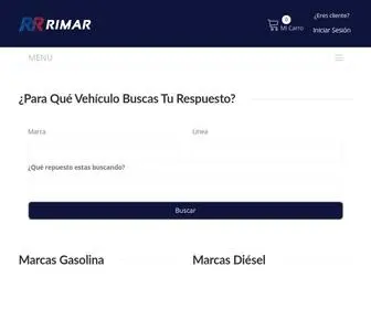 Repuestosrimar.com(Repuestos Rimar) Screenshot