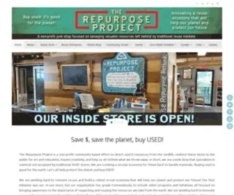 Repurposeproject.org(The Repurpose Project) Screenshot