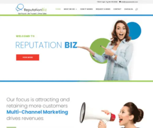 Reputationbiz.com(Nothing is more important than your business reputation) Screenshot