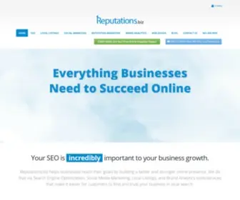 Reputations.biz(Marketing Agency Specializing in Reputation Marketing) Screenshot