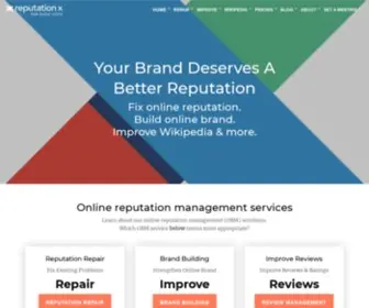 Reputool.com(Reputation X) Screenshot