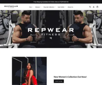 Repwearfitness.com(Repwear Fitness) Screenshot