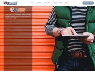 Repwest.com(Repwest Insurance Company) Screenshot
