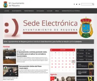 Requena.es(Ayuntamiento de Requena) Screenshot