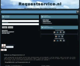 Requestservice.nl(Verzoekserver) Screenshot