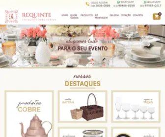 Requintefestas.com.br(Requinte Festas) Screenshot