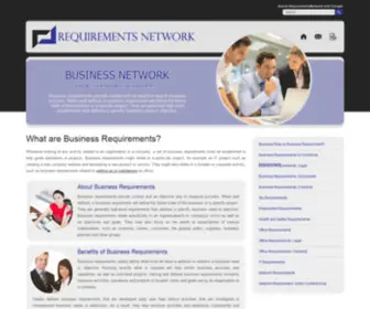 Requirementsnetwork.com(Understanding Business Requirements) Screenshot