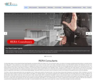 Reraconsultants.com(RERA Consultants) Screenshot