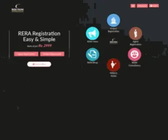 Rerafiling.com(RERA Registration) Screenshot