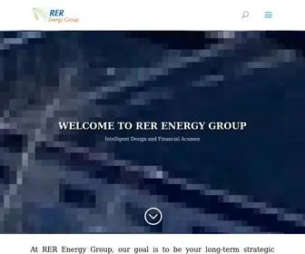 Rerenergygroup.com(RER Energy Group) Screenshot