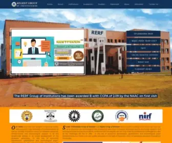 Rerf.in(The Regent Education & Research Foundation Team) Screenshot