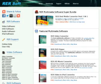 Rersoft.com(Multimedia software) Screenshot