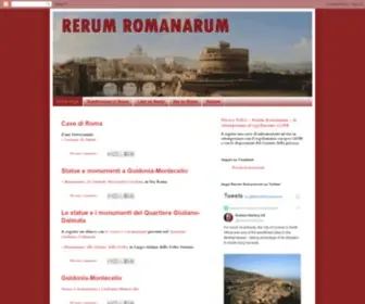 Rerumromanarum.com(Rerum Romanarum) Screenshot